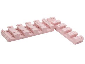 Sada okrajů Light Pink pro pěnové puzzle 90x90cm