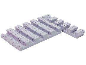 Sada okrajů silver pro všechny odstíny šedých pěnový puzzlí 120x150 cm