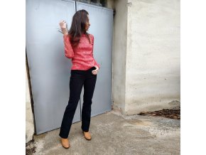 Dámské manšestrové kalhoty Rialto Nymo černé 19236