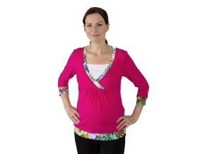 Těhotenské a kojicí tričko Rialto Darle 0479 (Dámská velikost 36)