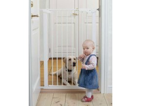 Vysoká zábrana Babydan Premier PET GATE 73-86 cm bílá