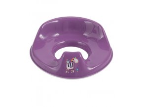 Tréninkové sedátko na toaletu Bébé-Jou Ziggy zebra fialový