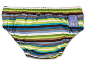 Kalhotky koupací Brown Stripe v.SKojenecké plavky Swim Nappy (brown stripe)