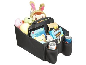 BabyDan  Organizér do auta, Melage Grey, přenosný , skládací