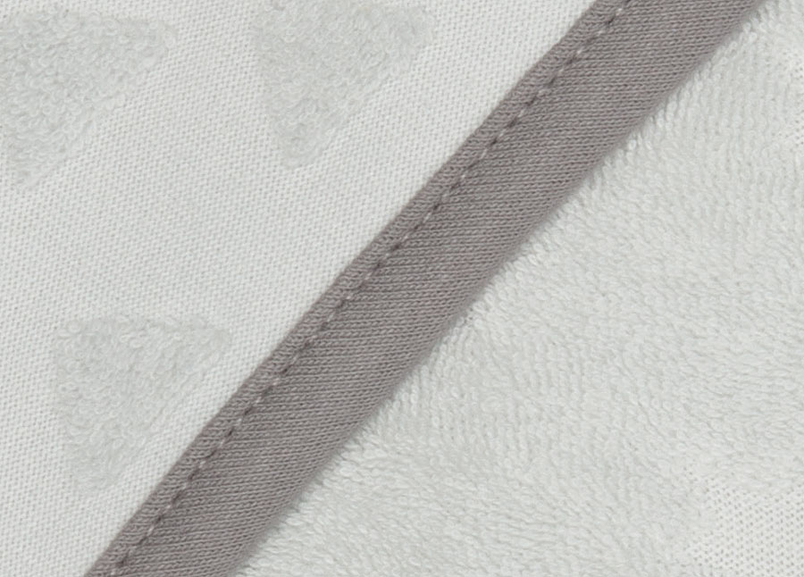 Bebe-Jou Župánek Bébé-Jou Fabulous Cloud Grey" "Barva:šedé|Druh:župan|Materiál:80% bavlna, 20% polyester|Motiv:Cloud Grey|Série:Fabulous|Vzor:Fabulous|