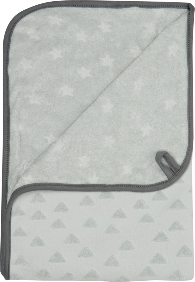 Bebe-Jou Multifunkční pléd Bébé-Jou Fabulous Cloud Grey" "Barva:šedé|Materiál:80% bavlna, 20% polyester|Motiv/Serie:Fabulous/Cloud Grey|Rozměry:100 x 75 cm|Vzor:Fabulous|