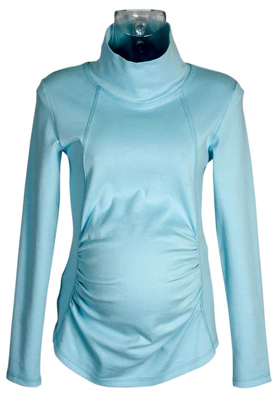 Těhotenské tričko Rialto Tolmachan modrá 0070 Dámská velikost: 42