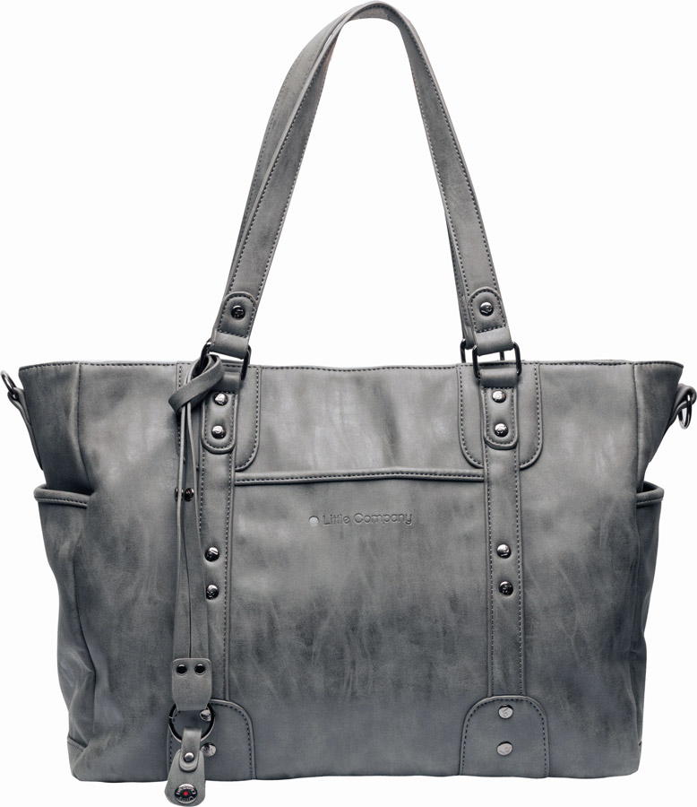 Little Company Přebalovací taška Paris Studs antracite" "Barva:šedé|Lze připevnit ke kočárku:ano|