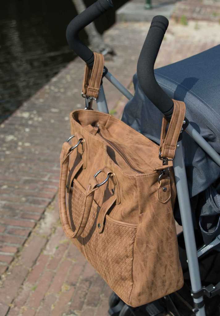 Little Company Přebalovací taška Vienna cognac" "Barva:hnědé|Lze připevnit ke kočárku:ano|