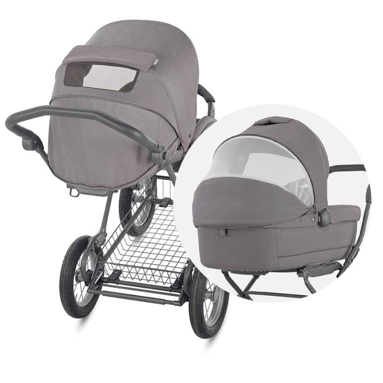 Inglesina Inglesina Sofia Duo 2024 Sideral Grey" "Barva:šedé|Druh:Vanička + sedačka|