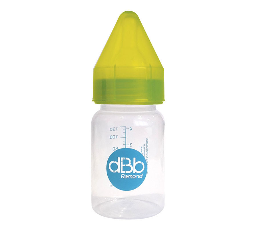 dBb Remond dBb kojenecká lahvička PP 120ml, savička silikon,NN, barva Green