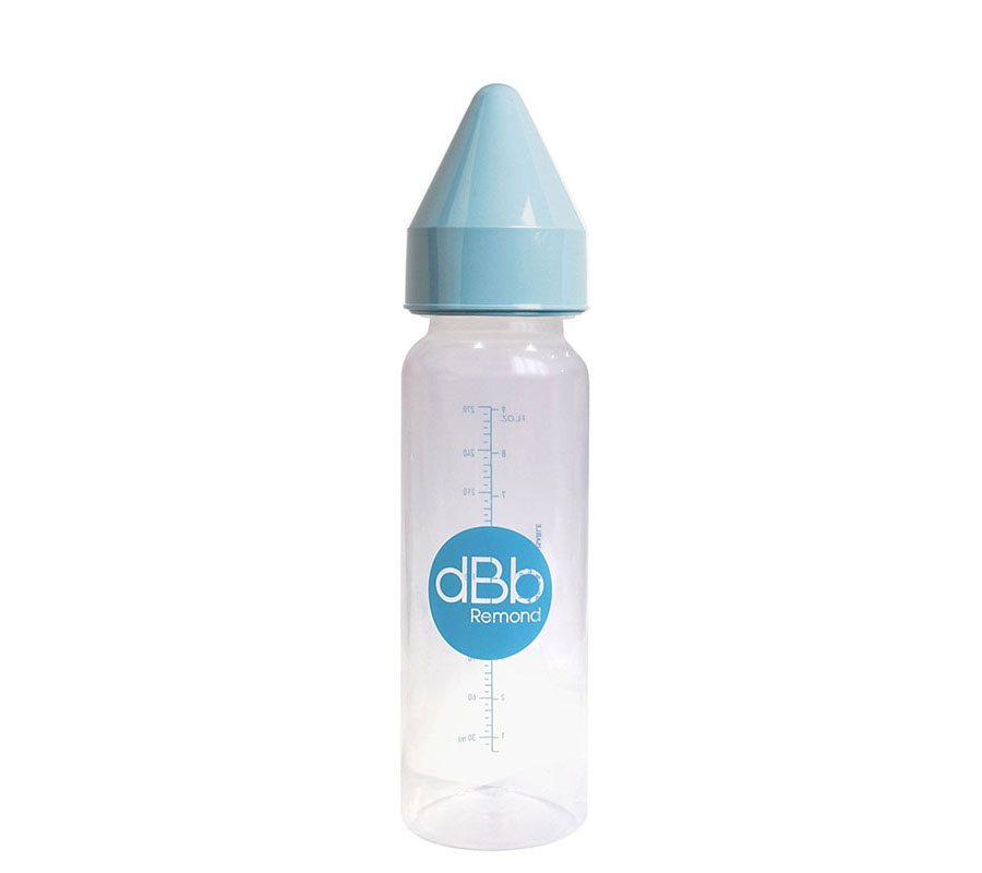 dBb Remond dBb kojenecká lahvička PP 270 ml, savička NN. Kaučuk, Sky Blue