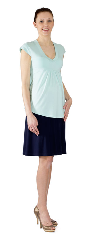 Těhotenská sukně Rialto Brie tmavě modrá 0466 Dámská velikost: 38