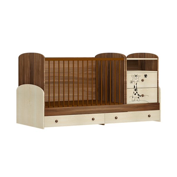 Faktum Kombi postýlka Faktum Makaó 70x120" "Vzor:bez vzoru|Lišta proti okusu:včetně lišty|