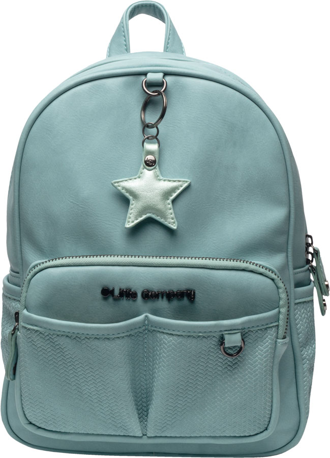 Little Company Dětský batoh Mika knit mint" "Barva:Mentolová|Druh:batohy|Kategorie:Batohy, tašky a kabelky|Rozměry:26 x 18 x 10,5|