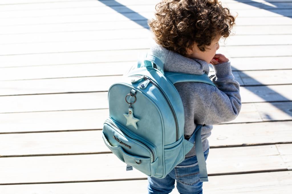 Little Company Dětský batoh Mika knit mint" "Barva:Mentolová|Druh:batohy|Kategorie:Batohy, tašky a kabelky|Rozměry:26 x 18 x 10,5|