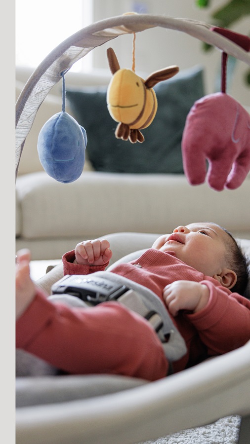 Inglesina Inglesina hudební lehátko LOUNGE BUTTER" "Barva:béžové|Nosnost:9 kg|Požadované vlastnosti:Nastavitelné|Určení:pro kluky i holky|