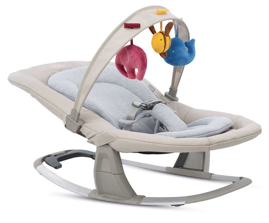 Inglesina Inglesina hudební lehátko LOUNGE BUTTER" "Barva:béžové|Nosnost:9 kg|Požadované vlastnosti:Nastavitelné|Určení:pro kluky i holky|