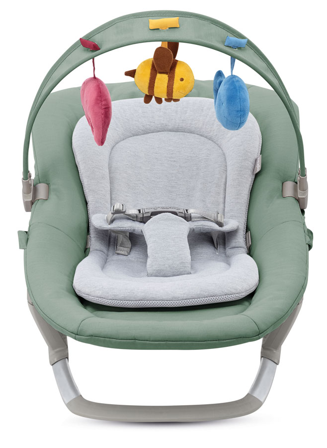 Inglesina Inglesina hudební lehátko LOUNGE MINT" "Barva:Mentolová|Nosnost:9 kg|Požadované vlastnosti:Nastavitelné|Určení:pro kluky i holky|