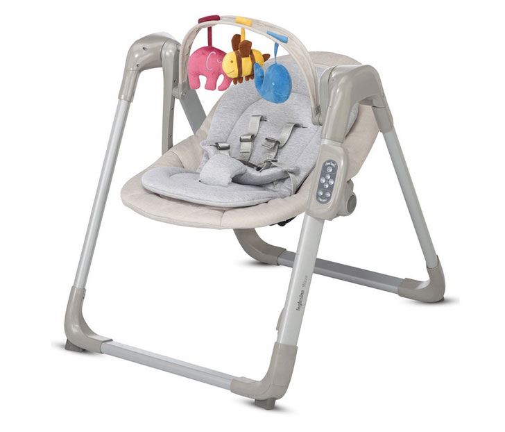 Inglesina Houpátko Inglesina Wave swing butter" "Barva:béžové|Nosnost:9 kg|Požadované vlastnosti:Nastavitelné|Určení:pro kluky i holky|