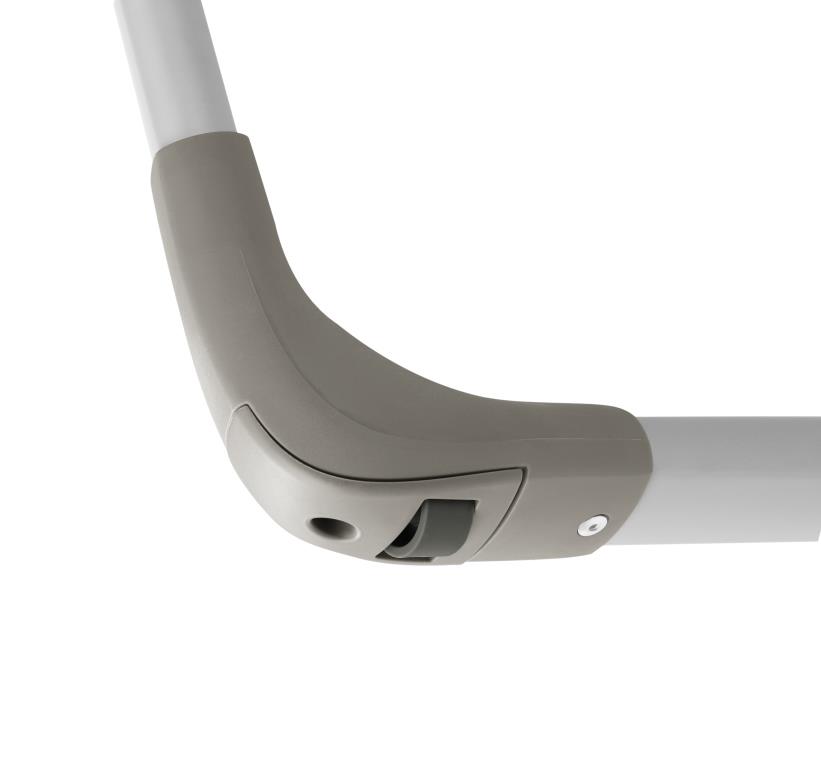 Inglesina Inglesina jídelní židlička My Time BUTTER" "Druh produktu:židličky|Materiál:allu,plast,ecokůže|Nosnost:15 kg|Požadované vlastnosti:Kolečka|