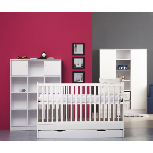 Faktum Postýlka Faktum Alda Silk Grey 70x140 cm" "Výbava:Lišta proti okusu|