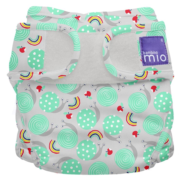 Bambino Mio Miosoft plenkové kalhotky Snail Surprise 3-9kg