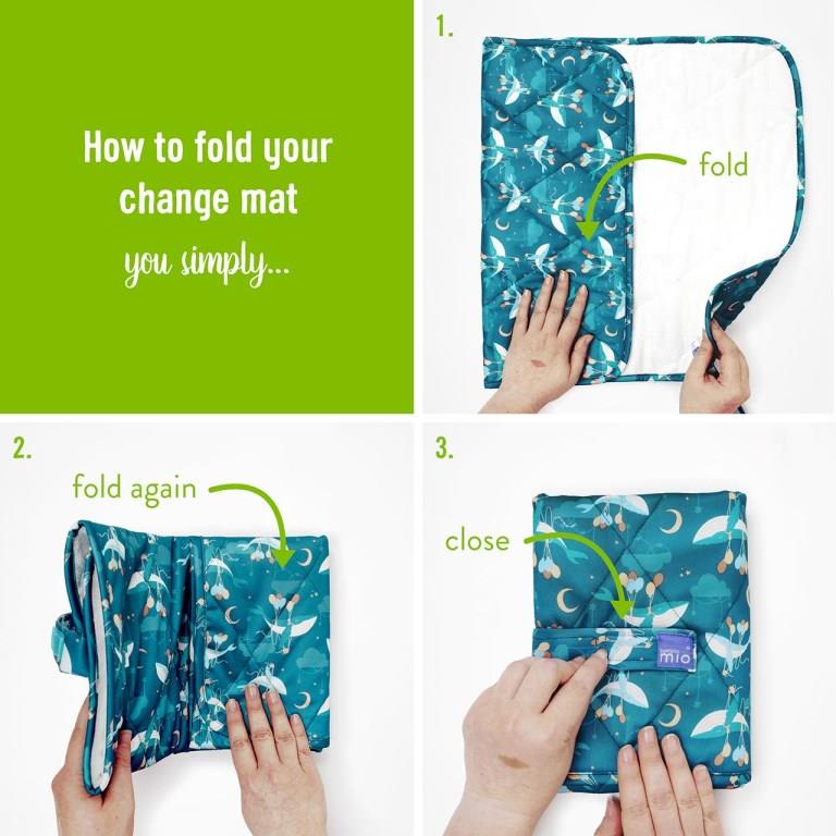 Bambino Mio Bambino Mio přebalovací podložka 60x43 Honeybee Hive" "Barva:vzorované|Požadované vlastnosti:Omyvatelná|Typ:podložky|Vzor:Honeybee Hive|