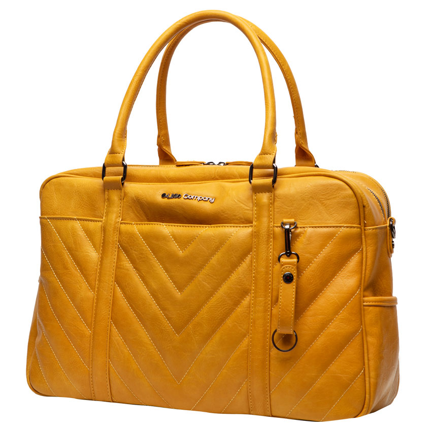 Little Company Přebalovací taška Amsterdam Quilted yellow Prošívaná" "Barva:žluté|Lze připevnit ke kočárku:ano|