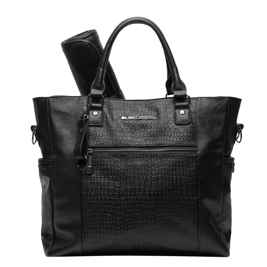 Little Company Přebalovací taška Oslo Snake Black hadí vzor" "Barva:černé|Lze připevnit ke kočárku:ano|