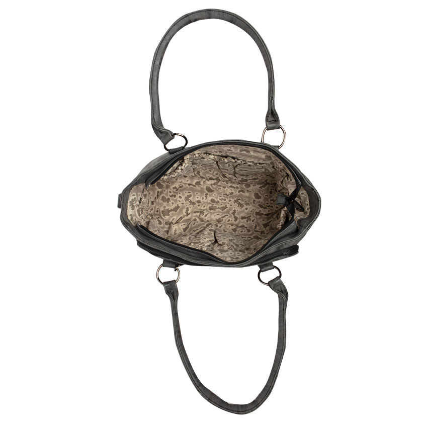 Little Company Přebalovací taška Monaco Snake antracite hadí vzor" "Barva:šedé|