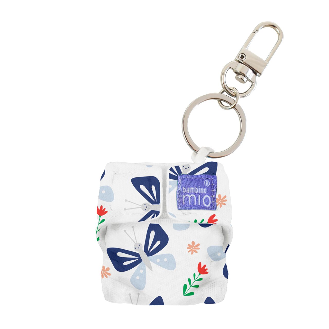 Bambino Mio Klíčenka minisolo Bambino Mio, butterfly bloom" "Druh:Přívěsek|Vzor:Butterfly bloom|