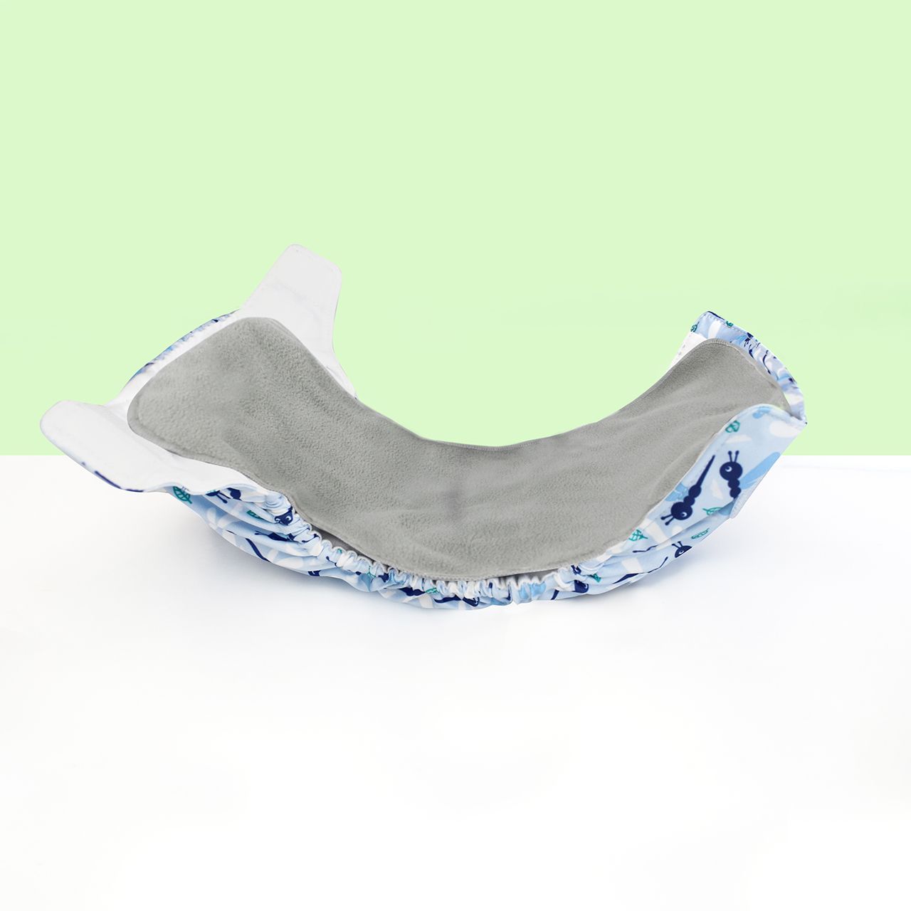 Bambino Mio Bambino Mio opakovaně použitelné plenkové separační vložky" "Barva:šedá|Druh:látkové|Materiál:polyesterové|Počet kusů:8|Požadované vlastnosti:Eko|Typ:separační|