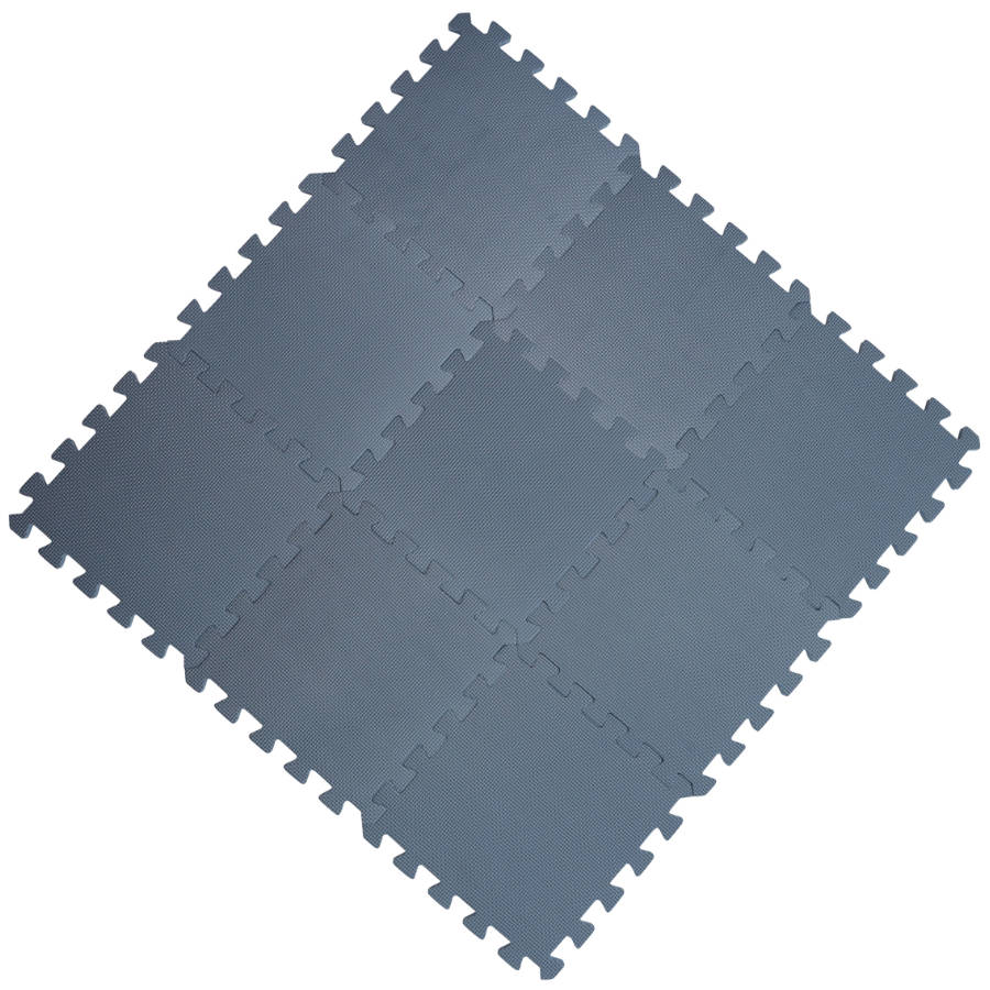 Baby Dan Baby Dan hrací podložka puzzle Dusty Blue 90x90 cm" "Barva:modré|Počet kusů:9|Výška:14|