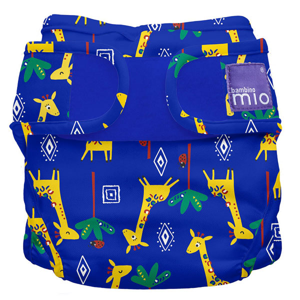 Bambino Mio Miosoft plenkové kalhotky Giraffe Jamboree 9-15kg