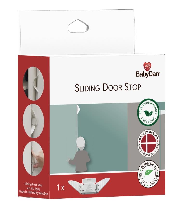 Baby Dan BabyDan bezpečnostní uzávěr posuv.dveří skříní Sliding Door Stop, BIO