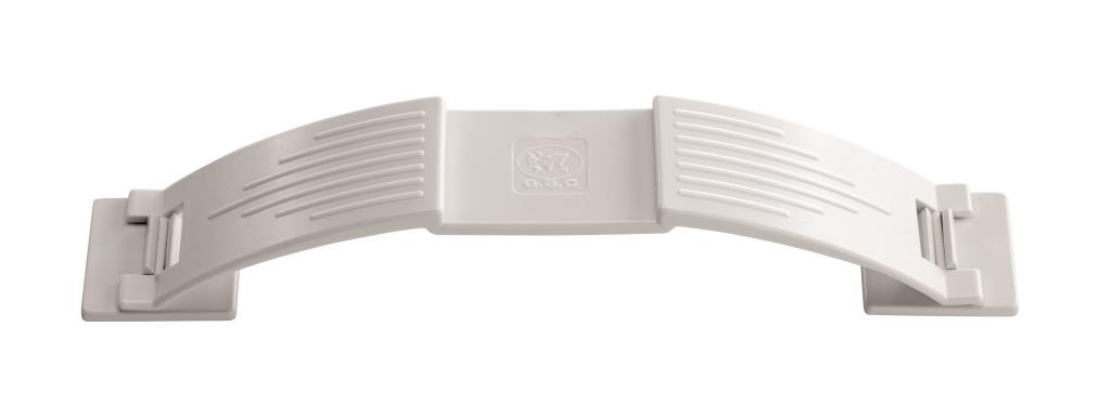 Baby Dan BabyDan oboustranná brzda dveří Two-Way Stop, BIO" "Barva:bílé|Druh zábrany:bezpečnostní prvky|Materiál:plast|Určení zábrany:bytové|