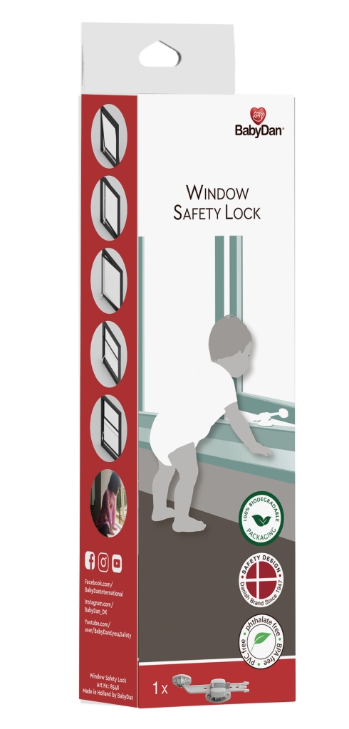 Baby Dan BabyDan zajištění okna Window Safety Lock, BIO