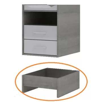 Todi Kombi postýlka 5v1 70x120 Todi Cube" "Barva:Bílá|Hmotnost:103 kg|Materiál:dřevěné, MDF|Požadované vlastnosti:Polohovací|Výška:100 cm|