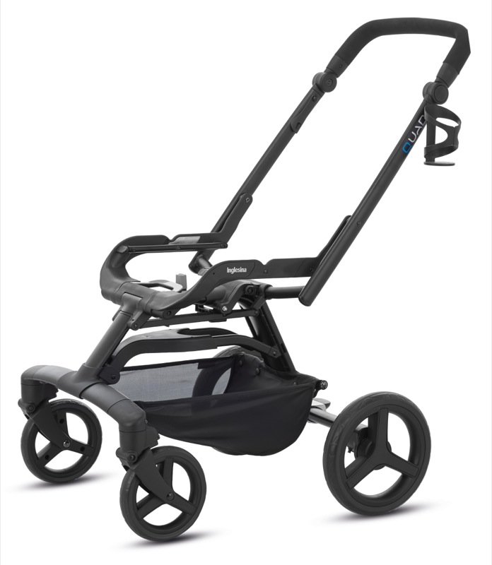 Inglesina Náhradní pěnová rukojeť k podvozku Inglesina Quad" "Barva:Černá|Materiál:pěna soft touch|Výrobce:Inglesina|