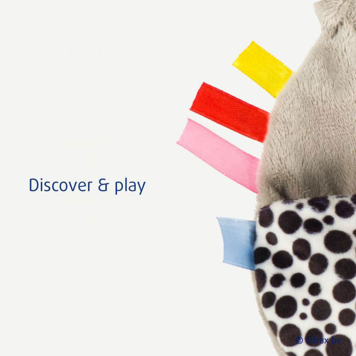 Difrax Muchláček Difrax na dudlík" "Druh:hračky na dudlík|Typ:usínáčci na mazlení|Věk od:0 let|velikost:21 cm|