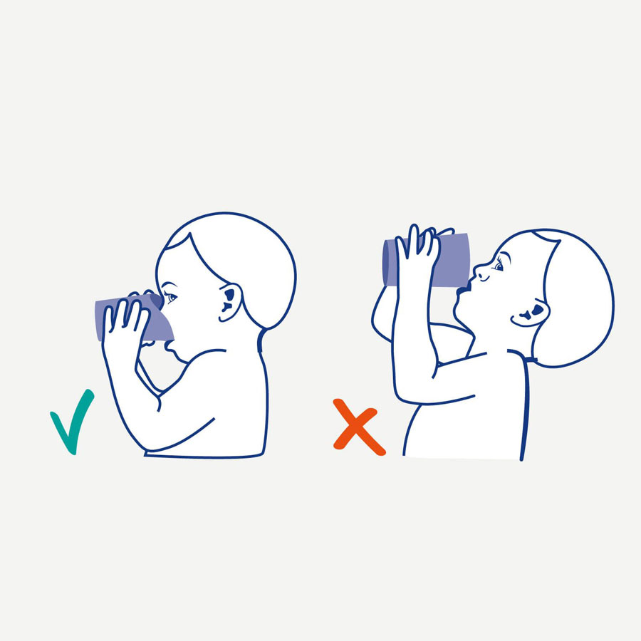 Difrax Trénovací hrneček Difrax transparentní" "Barva:transparentní|Materiál:plastové|Objem:méně než 207 ml|Určení:pro kluky a holky|Věk od:0,3 let|Značka:Difrax|