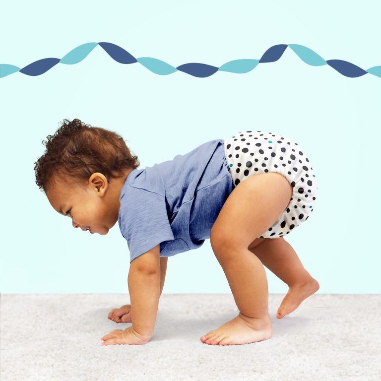 Bambino Mio Bambino Mio Miosolo látková plenka all in one Dalmatian Dots" "Barva:vzorované|Druh plenek:látkové|Hmotnost dítěte:3 - 15 kg|Počet kusů:1 ks|Typ:vše v jednom|Vzor:Dalmatian Dots|Značka:Bambino Mio|