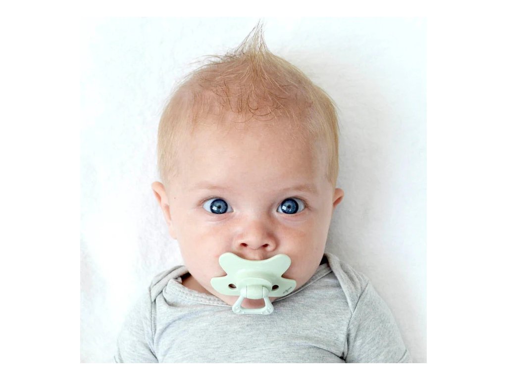 Difrax Dudlík Difrax Natural UNI Clay 6+" "Barva:šedé|Druh:dudlíky|Materiál:silikonové|velikost:6-12 měsíců|