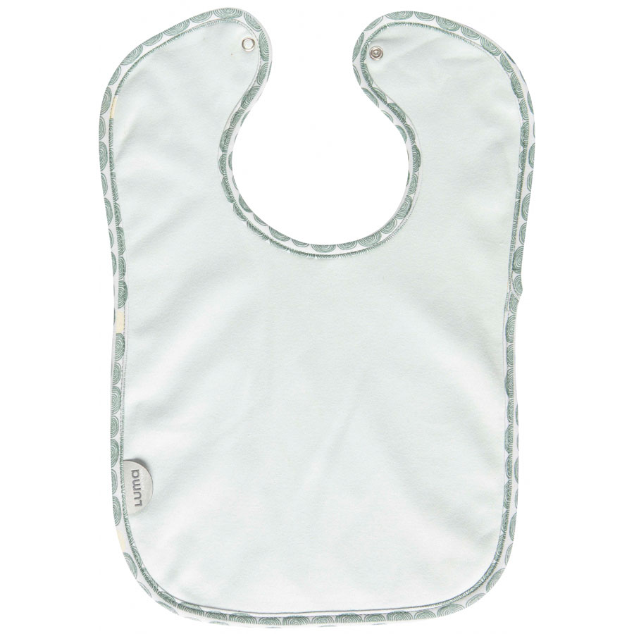 LUMA Bryndáčky Luma - Bow Deco, 2ks" "Barva:Zelená|Druh:Bryndáky|Materiál:100% bavlna|Určení:pro kluky a holky|Vzor:Bow Deco|Zapínání:baby patent|