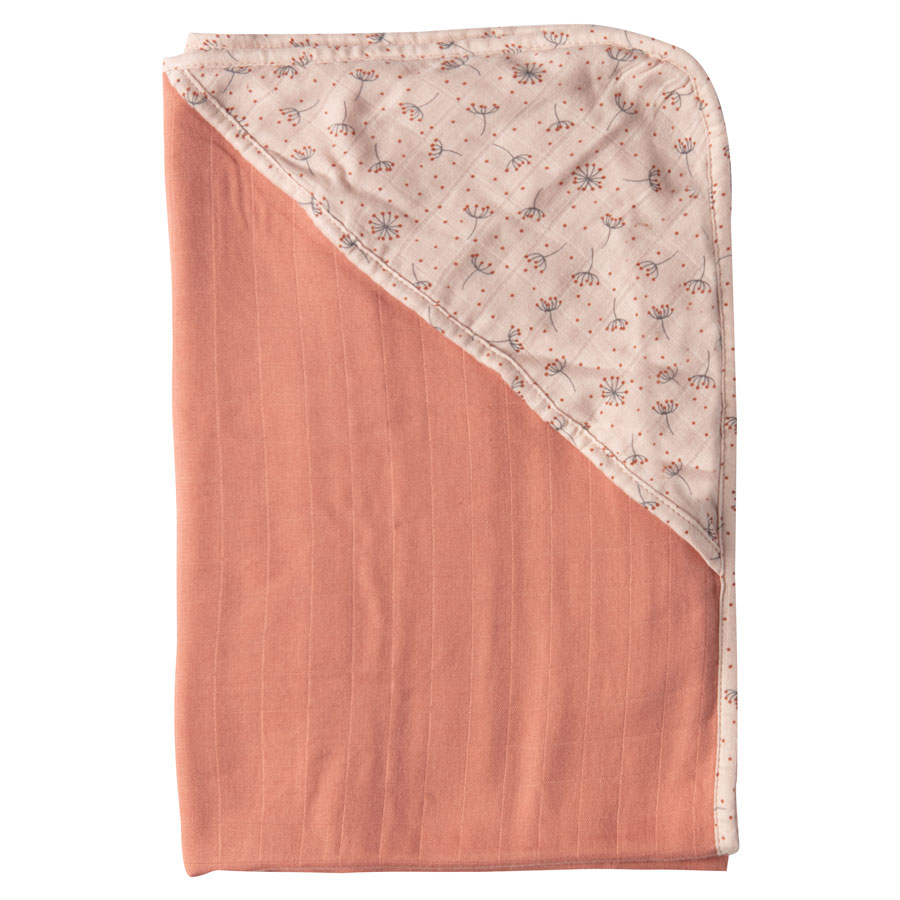 Bebe-Jou Mušelínový ručník s kapucí bambus Bébé-Jou Fabulous Wish Pink