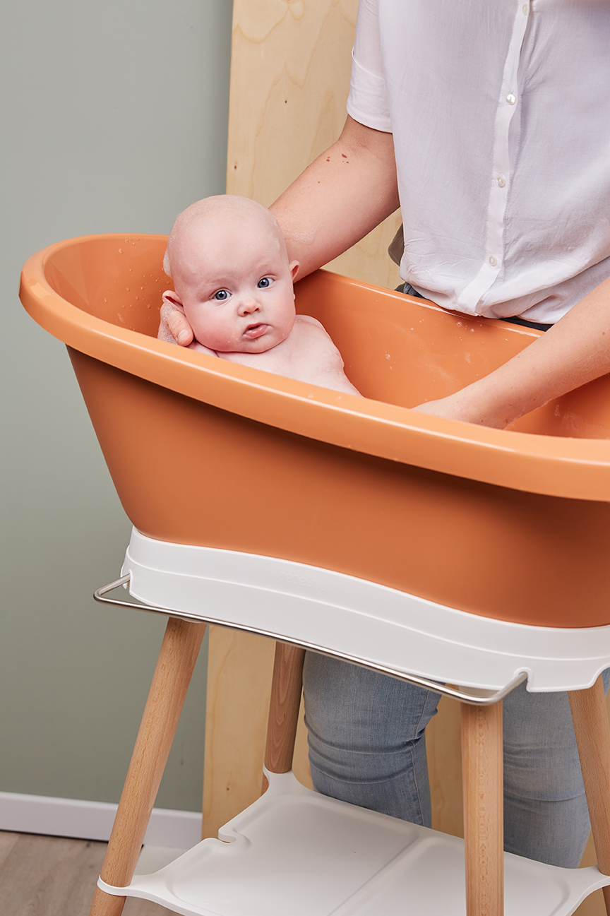 Bebe-Jou Digitální vanička Bébé-Jou Sense Edition Copper" "Barva:cihlově červené|Druh:vaničky|