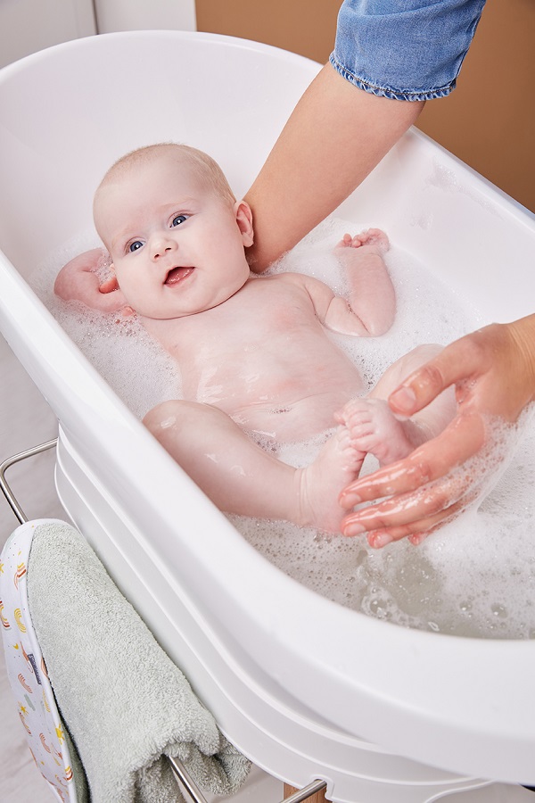 Bebe-Jou Sada digitální vaničky Bébé-Jou Sense Edition White se stojanem" "Barva:bílé|Druh:koupací sada|Výrobce:Bébé-jou|