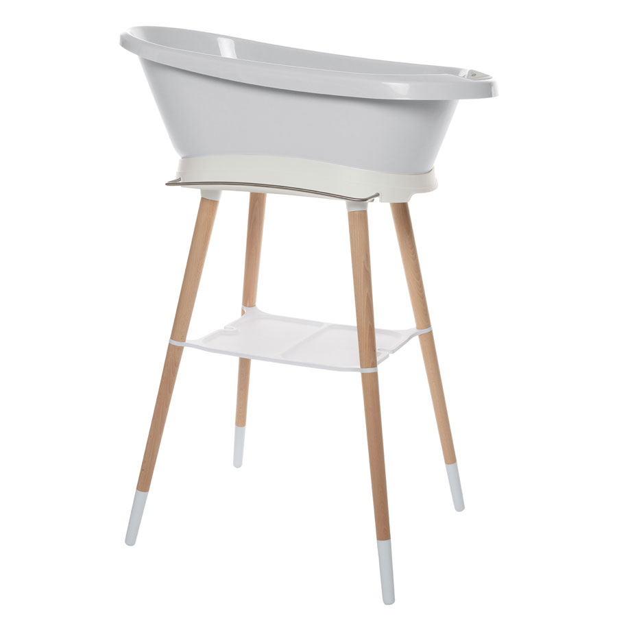 Bebe-Jou Sada digitální vaničky Bébé-Jou Sense Edition Light Grey se stojanem" "Barva:šedé|Druh:koupací sada|Výrobce:Bébé-jou|Vzor:Light Grey|