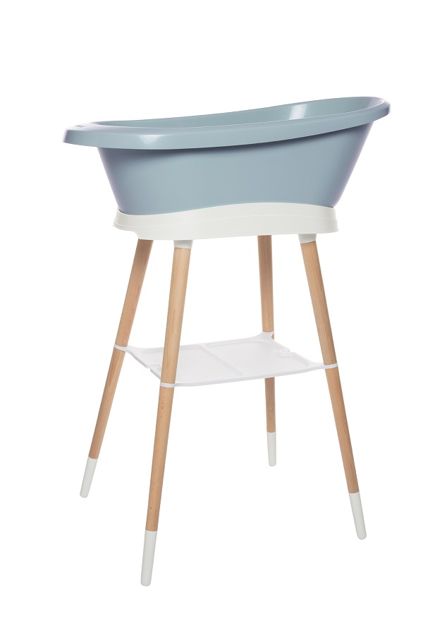 Bebe-Jou Sada vaničky Sense Celestial Blue a stojanu Sense White" "Barva:modré|Druh:koupací sada|Vzor:Fabulous - Celestial Blue|